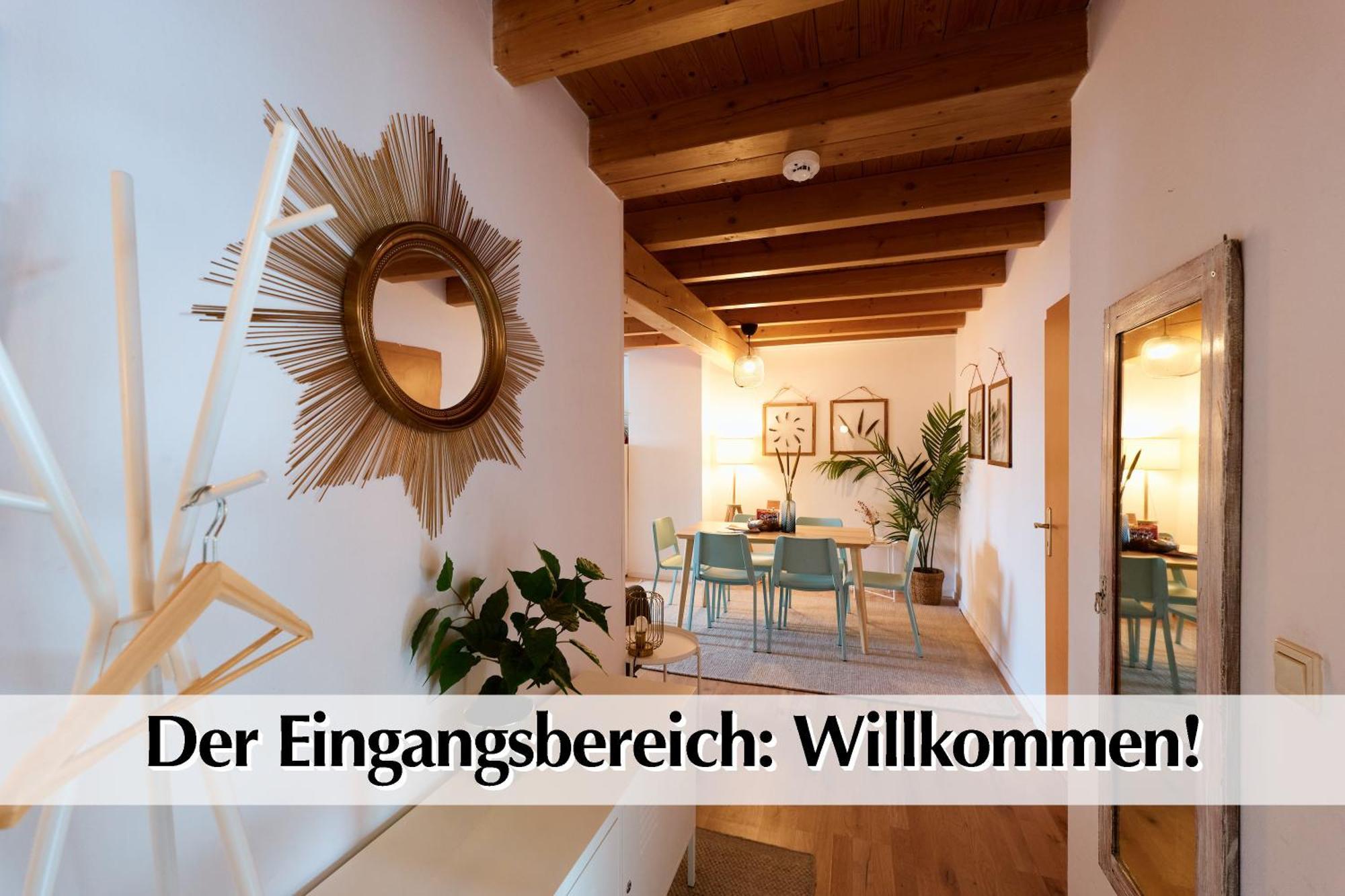 Helle 72Qm Maisonette Wohnung Im Herzen Erfurts Mit Kingsize Bett, Smart-Tv, Etc Exterior foto