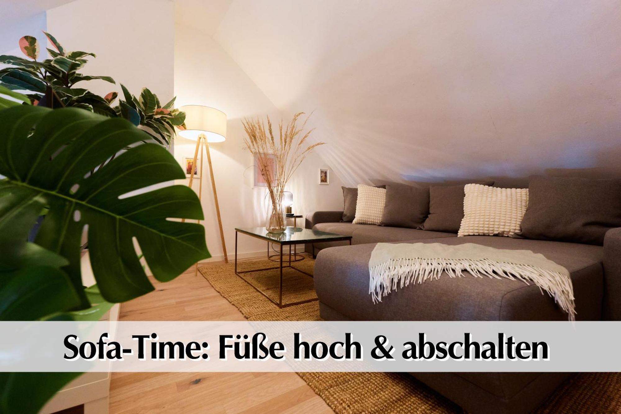 Helle 72Qm Maisonette Wohnung Im Herzen Erfurts Mit Kingsize Bett, Smart-Tv, Etc Exterior foto