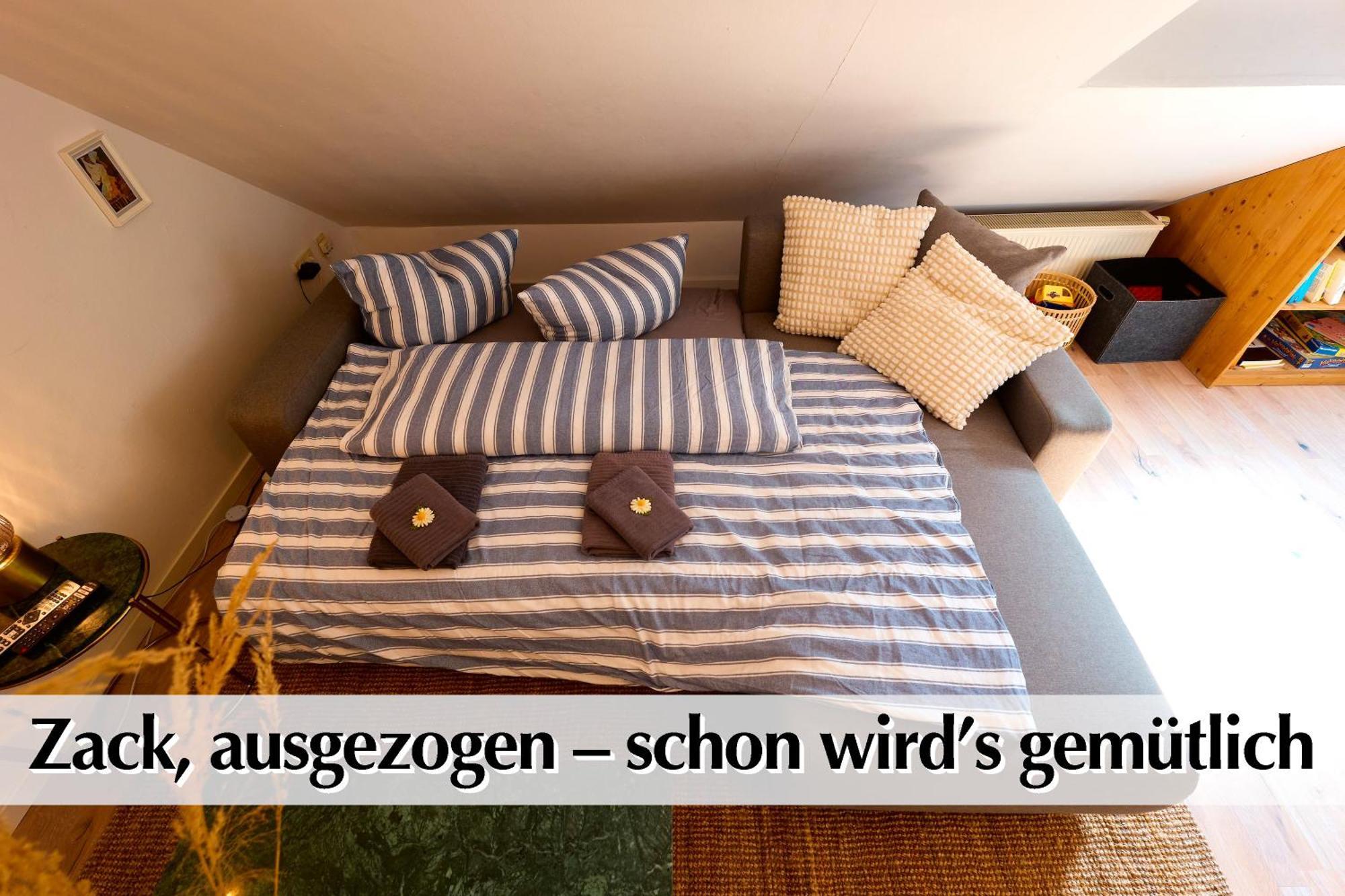 Helle 72Qm Maisonette Wohnung Im Herzen Erfurts Mit Kingsize Bett, Smart-Tv, Etc Exterior foto
