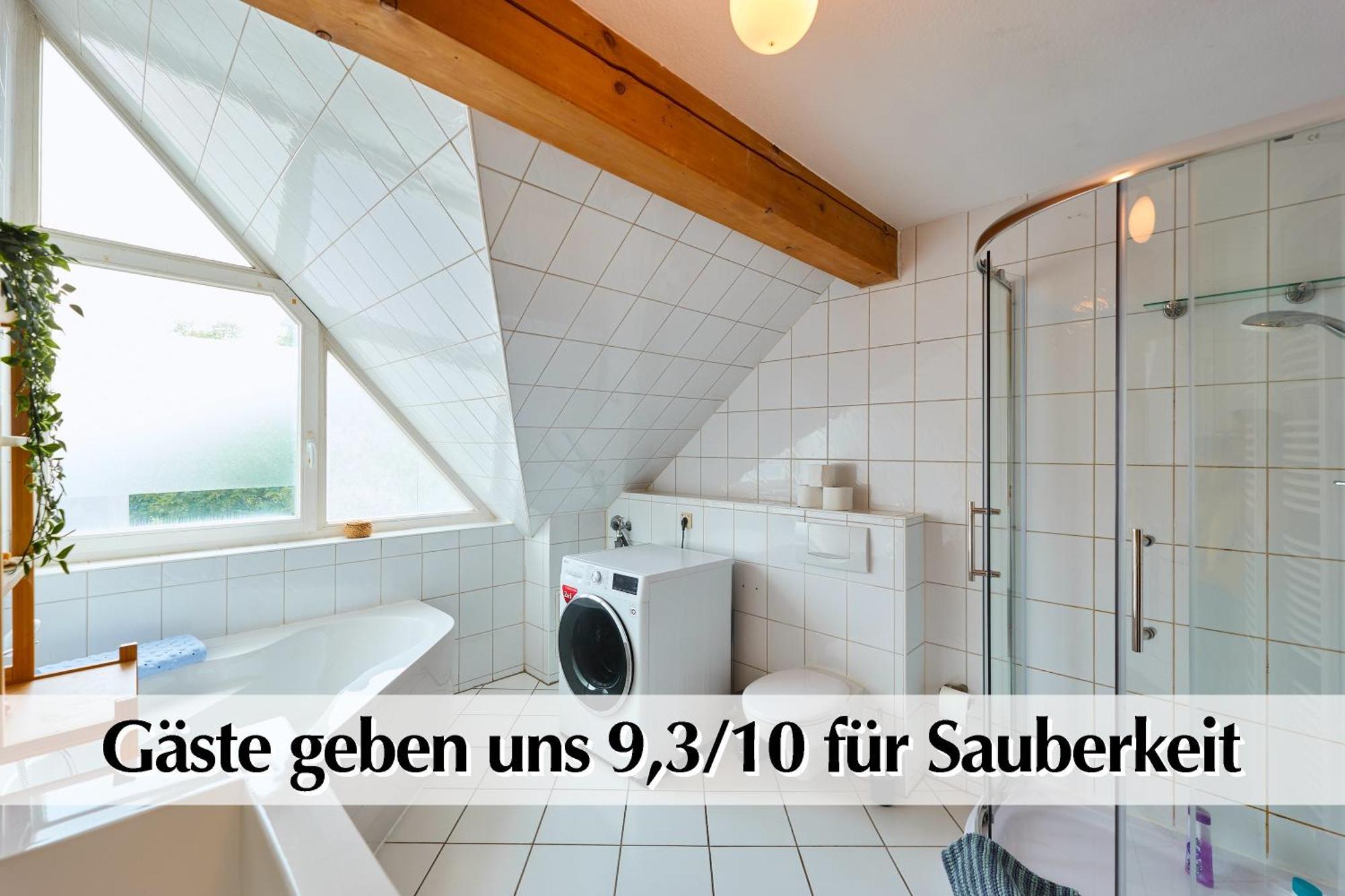 Helle 72Qm Maisonette Wohnung Im Herzen Erfurts Mit Kingsize Bett, Smart-Tv, Etc Exterior foto