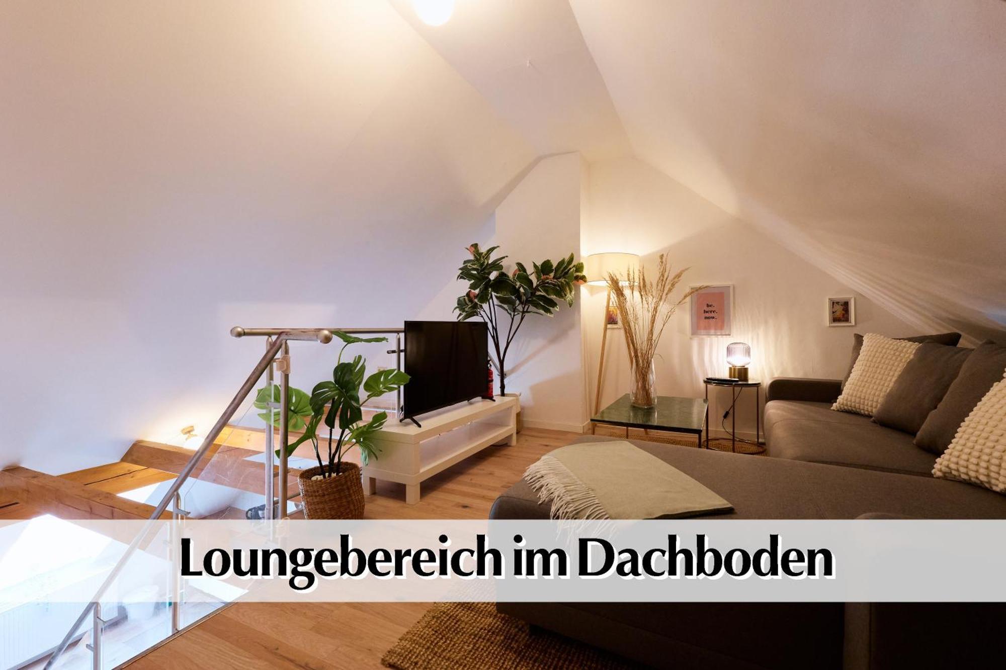 Helle 72Qm Maisonette Wohnung Im Herzen Erfurts Mit Kingsize Bett, Smart-Tv, Etc Exterior foto